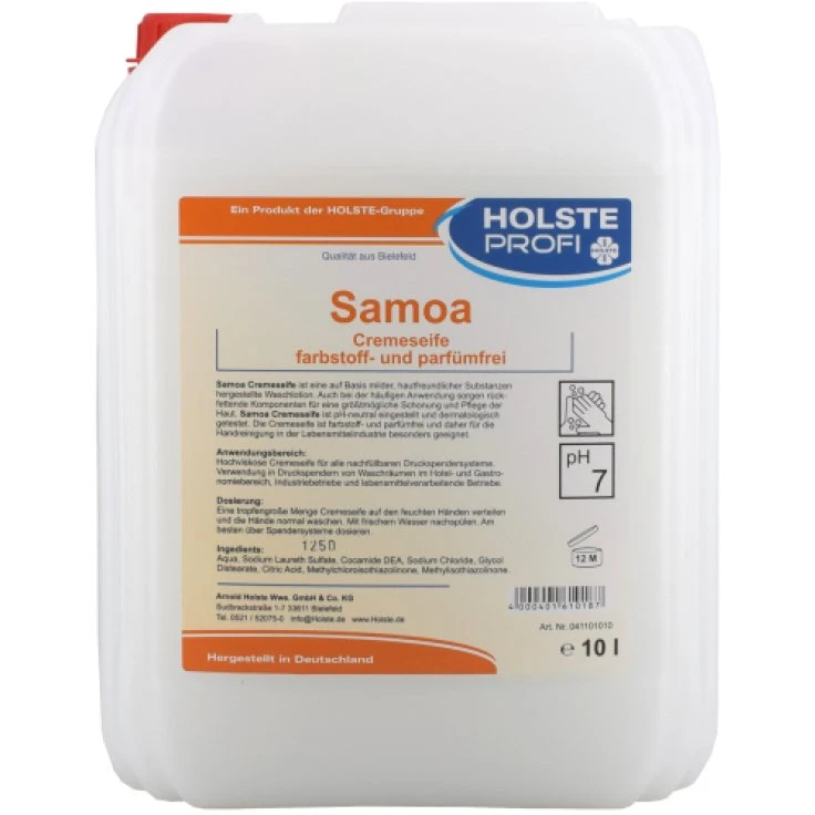 HOLSTE Samoa (H 610) Mydło kremowe - 10 litrów - Kanister