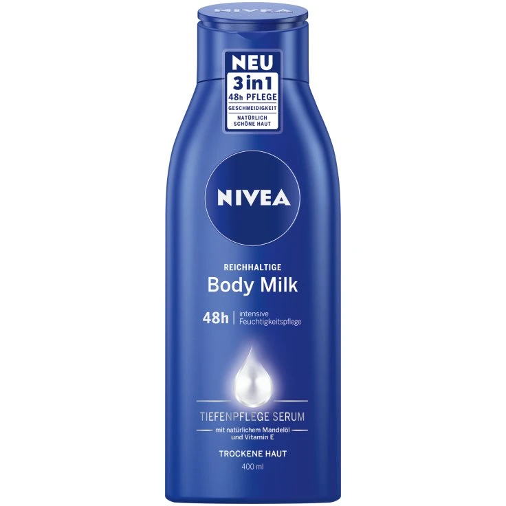 NIVEA Body Rich Mleczko do ciała - 400 ml - butelka