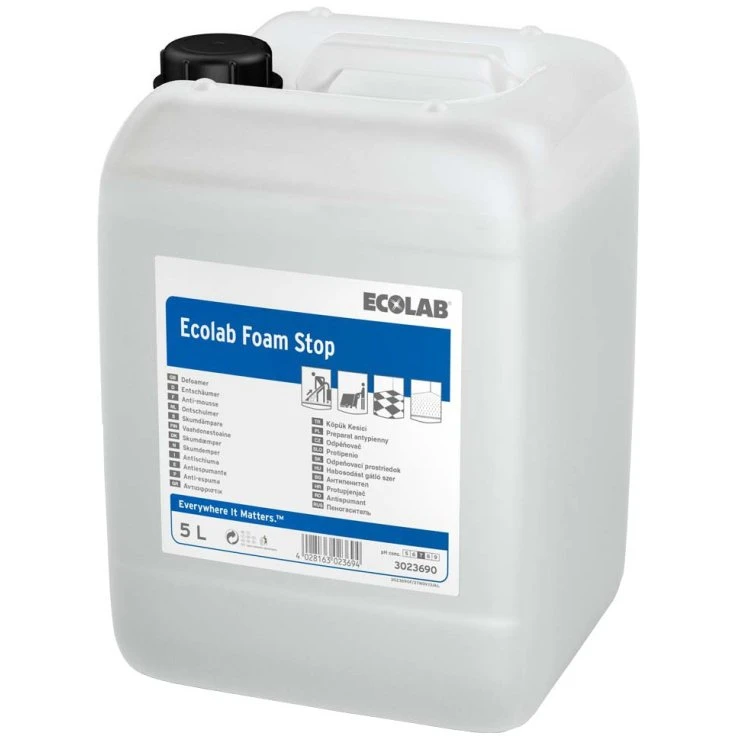 ECOLAB Foam Stop® Defoamer - 5 l - kanister