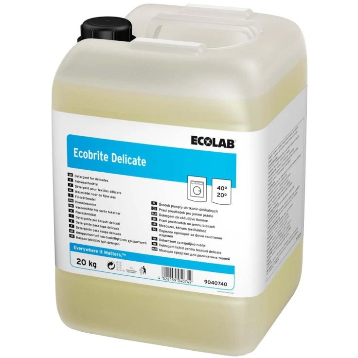 ECOLAB Ecobrite Delicate mild detergent - 20 kg - kanister