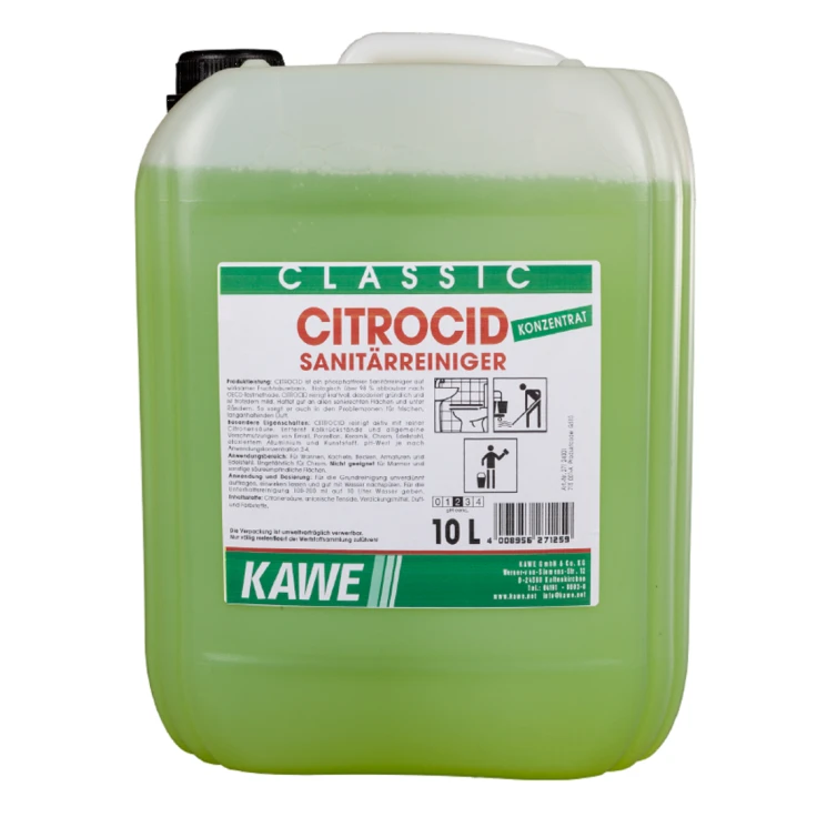 KAWE Citrocid środek do czyszczenia sanitariatów - 10 l - kanister