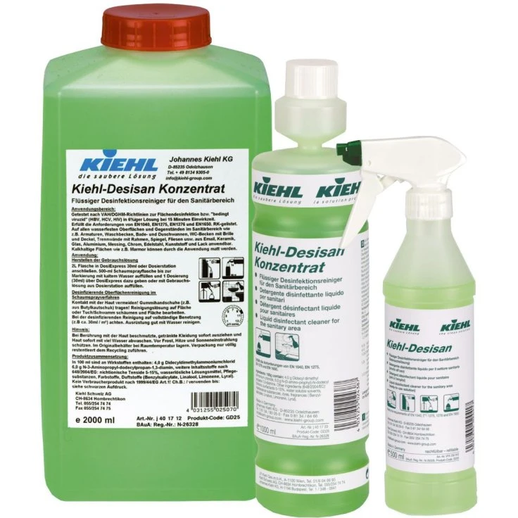 Kiehl-Desisan Concentrate Disinfectant Cleaner - 1000 ml - butelka