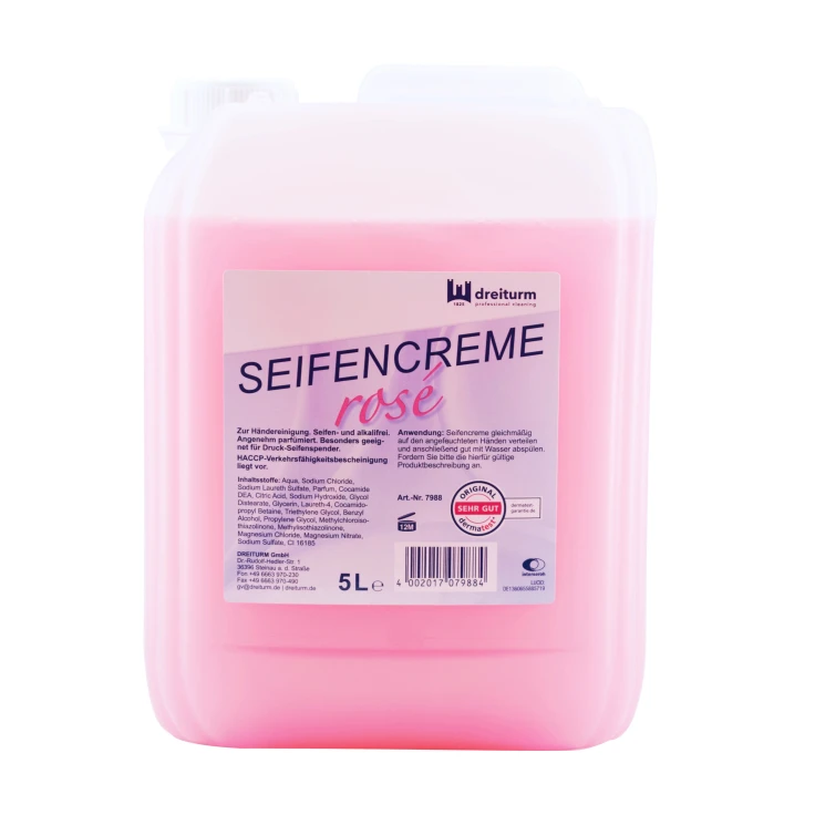 Dreiturm SOAP CREAM rosé - 5 l - Kanister