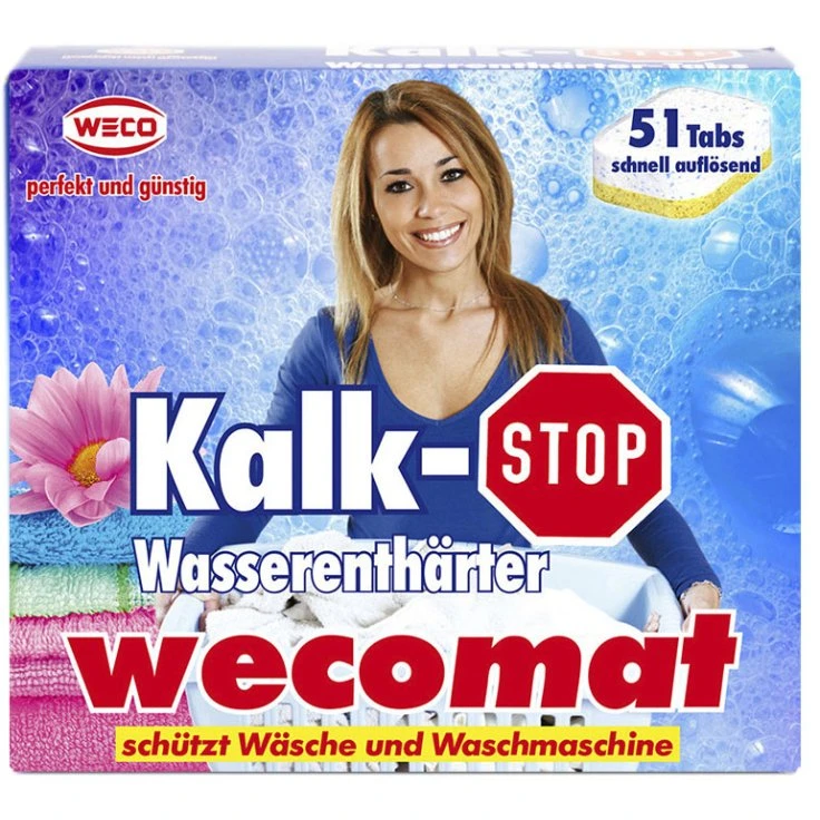 Wecomat Kalk-Stop tabletki do zmiękczania wody - 1 opakowanie = 51 tabletek 16 g