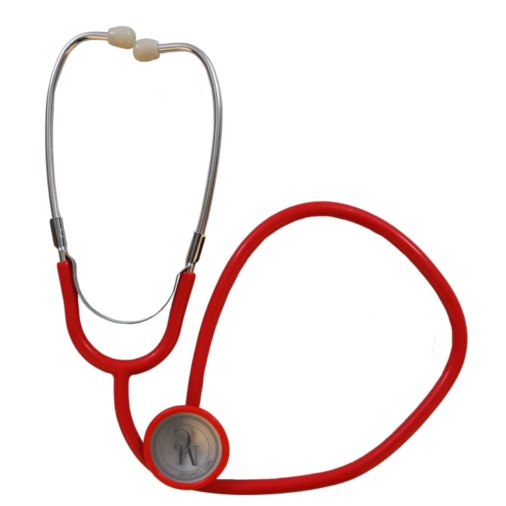 Stetoskop płaski Med Comfort - kolor tuby: czerwony