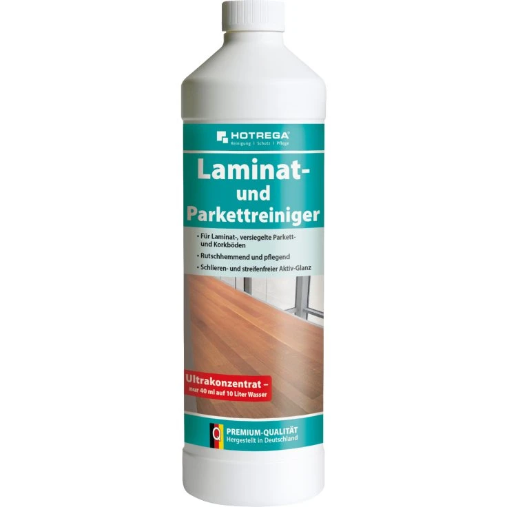 HOTREGA® Środek do czyszczenia laminatów i parkietów - 1000 ml - butelka
