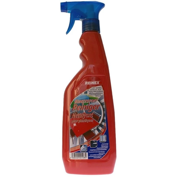 Reinex Środek do czyszczenia tworzyw sztucznych i markiz - 750 ml - butelka z rozpylaczem