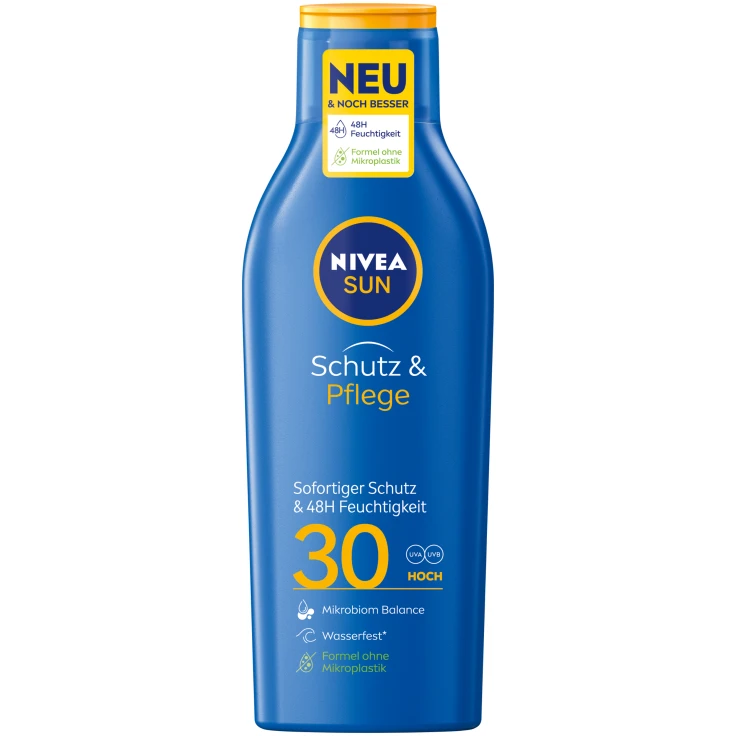 NIVEA SUN Protection & Care Mleczko do opalania - 250 ml - butelka, SPF 30