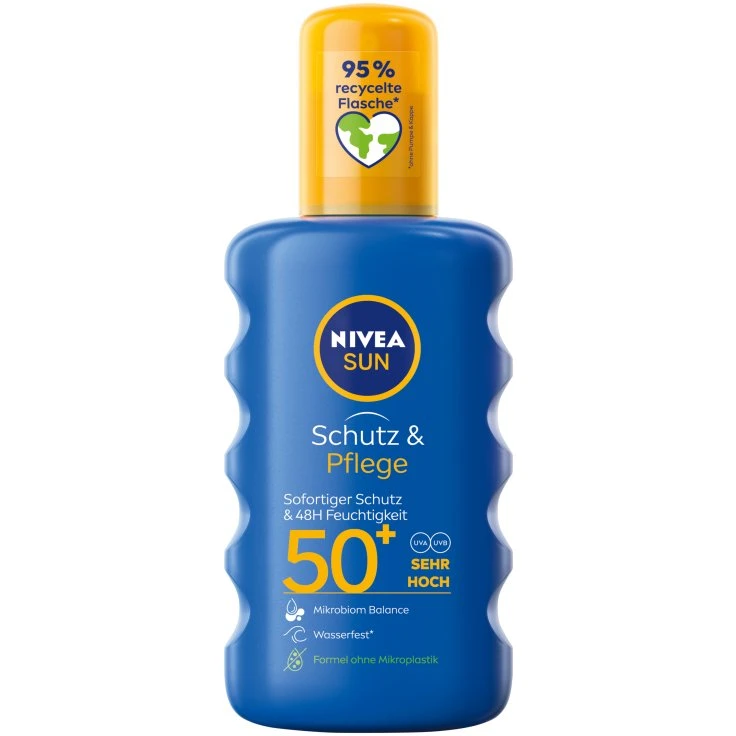 NIVEA SUN Protection & Care Spray do opalania - 200 ml - butelka, SPF 50+