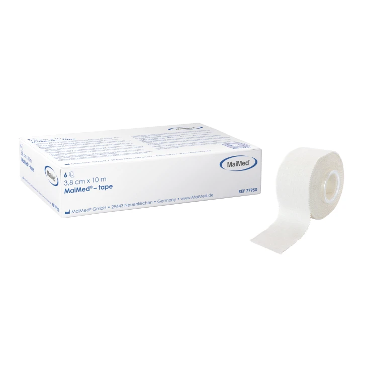MaiMed® tape roll plaster - 1 opakowanie = 6 rolek; 3,8 cm x 10 m