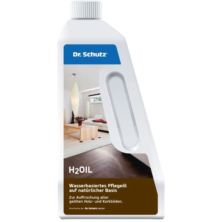 Dr. Schutz® H2Oil Olej do pielęgnacji podłóg, naturalny - 750 ml - butelka