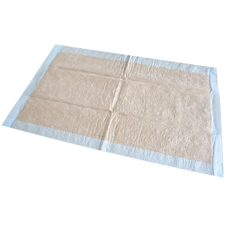 HYGOSTAR® Care bed pad, kolor naturalny - 1 opakowanie = 200 sztuk, 8 warstw, wymiary: 60 x 40 cm