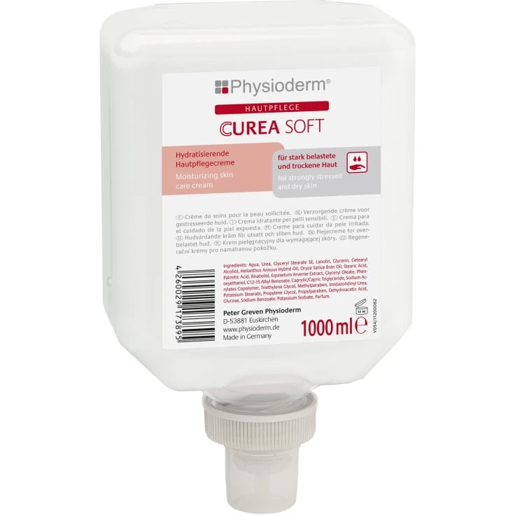 Physioderm® CUREA SOFT krem do pielęgnacji skóry - 1000 ml - butelka Neptune