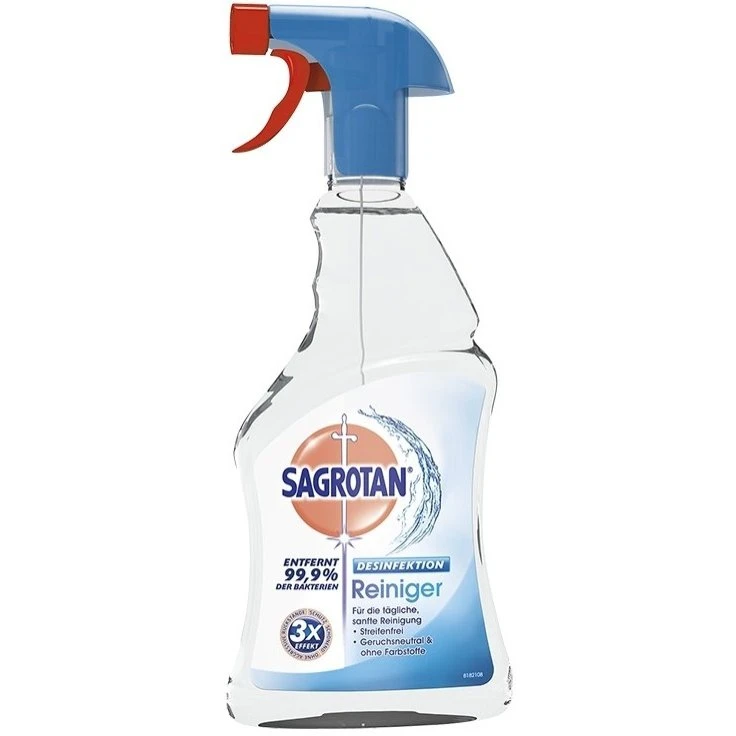 SAGROTAN Środek czyszczący do dezynfekcji - 500 ml - butelka z rozpylaczem