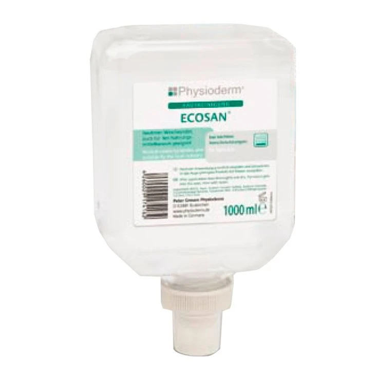 Physioderm® Ecosan płynny środek czyszczący - 1000 ml - butelka Neptune (1 opakowanie = 6 butelek)