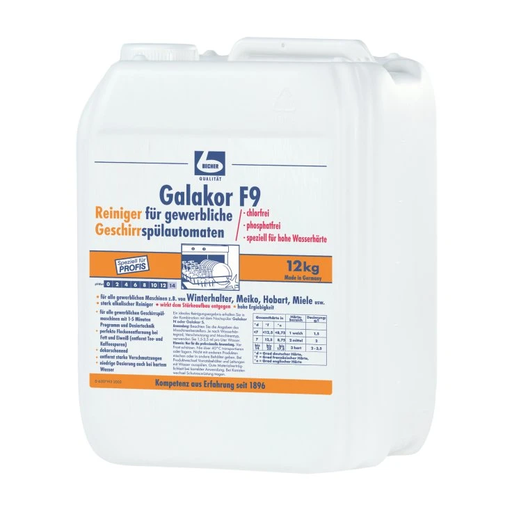 Dr. Becher Galakor F9 Płyn do mycia naczyń - 10 litrów - kanister