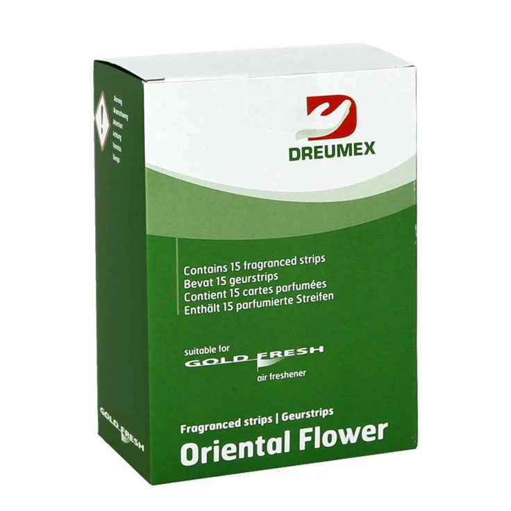 Dreumex Paski zapachowe do odświeżacza powietrza - 15 pasków zapachowych Kwiat Orientu