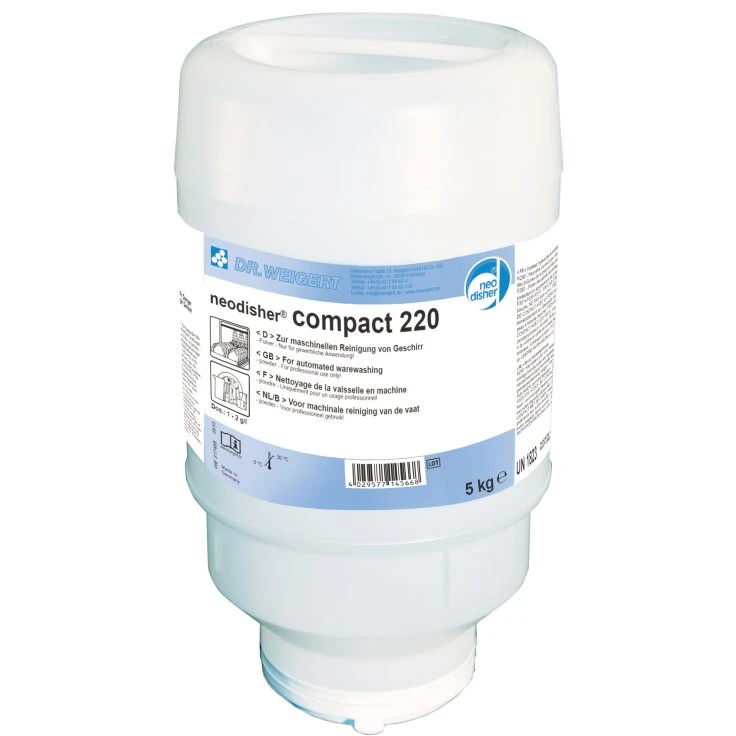 Dr Weigert neodisher compact 220 wysokowydajny środek czyszczący - 5 kg - wkład (1 karton = 2 x 5 kg)