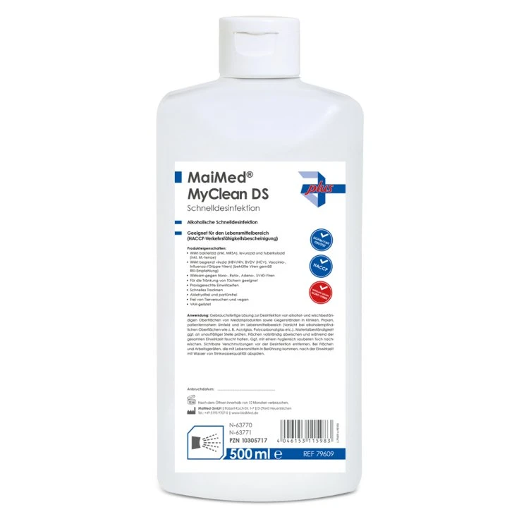 MaiMed MyClean® DS Szybka dezynfekcja (neutralna) - 500 ml - butelka