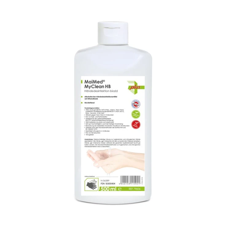 MaiMed MyClean® HB biocyd do dezynfekcji rąk - 500 ml - butelka