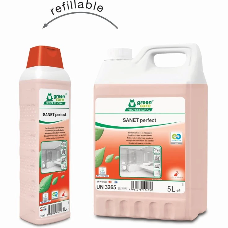 TANA green care SANET perfect Sanitärreiniger - 1000 ml - Flasche