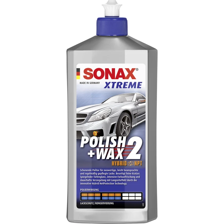 SONAX Paint polish XTREME Polish + Wax 2 Hybrid NPT - 500 ml - butelka