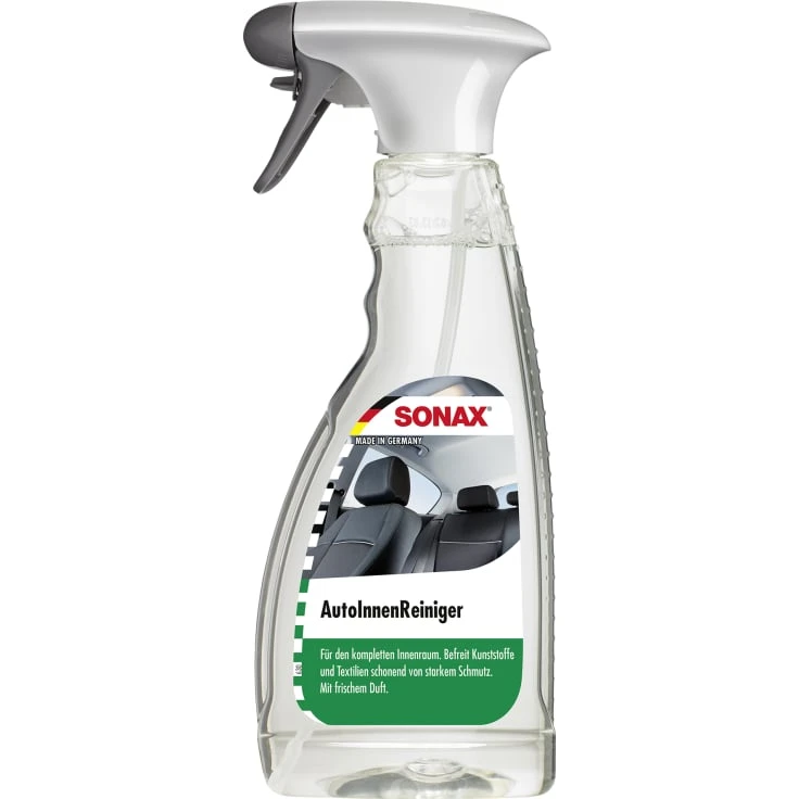 SONAX Środek do czyszczenia wnętrza samochodu - 500 ml - butelka z rozpylaczem