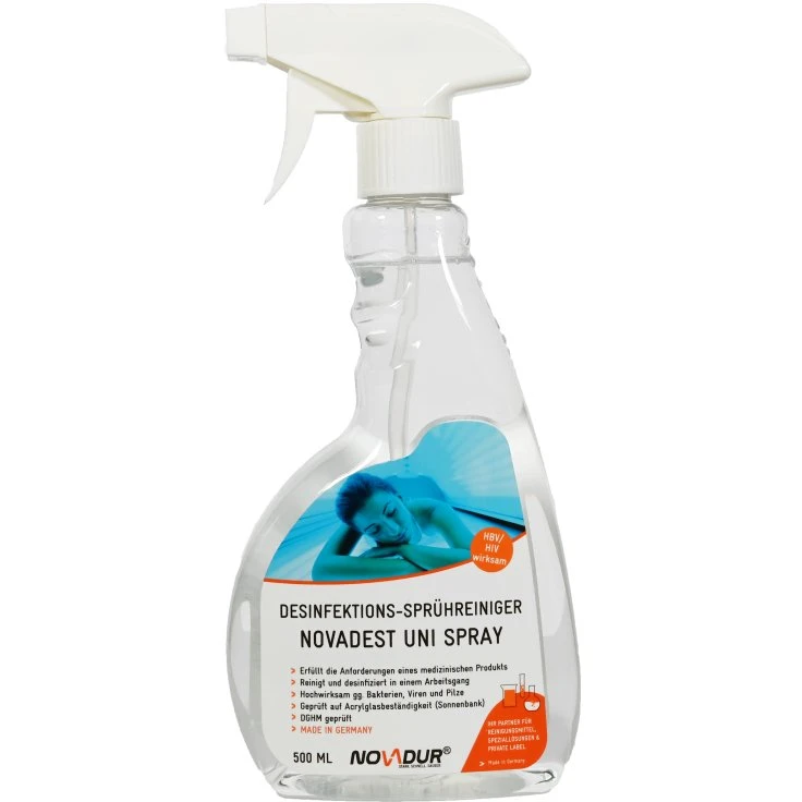 NOVADUR środek do dezynfekcji w sprayu Novadest UniSpray - 500 ml - butelka z rozpylaczem