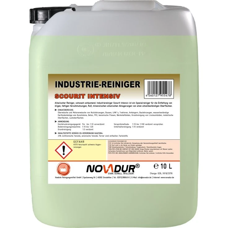 NOVADUR Scourit Intensive Industrial Cleaner - 10 l - kanister