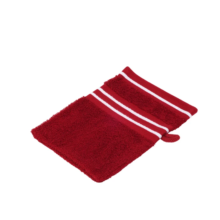 Gözze RIO rękawica do mycia, pełny kolor, 16 x 21 cm - kolor: czerwony