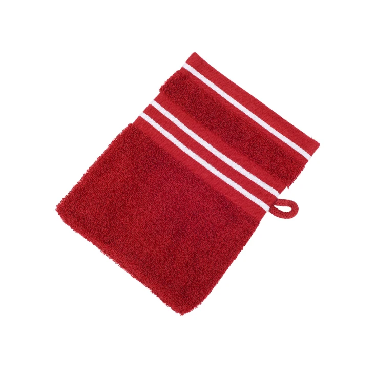 Gözze RIO rękawica do mycia, pełny kolor, 16 x 21 cm - kolor: czerwony